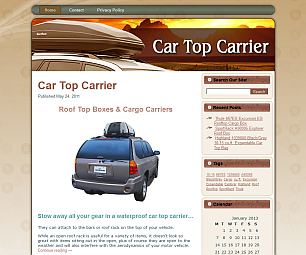 Car Top Carrier Online