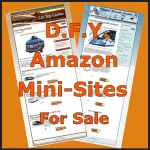 Amazon Mini-Site Sale